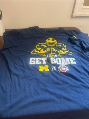 NCAA Michigan Get Some' Michigan vs Ohio Football Tee